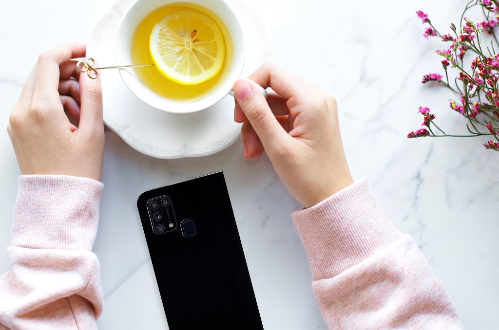 Samsung Galaxy M31 Hoesje maken Papegaai - B2C Telecom