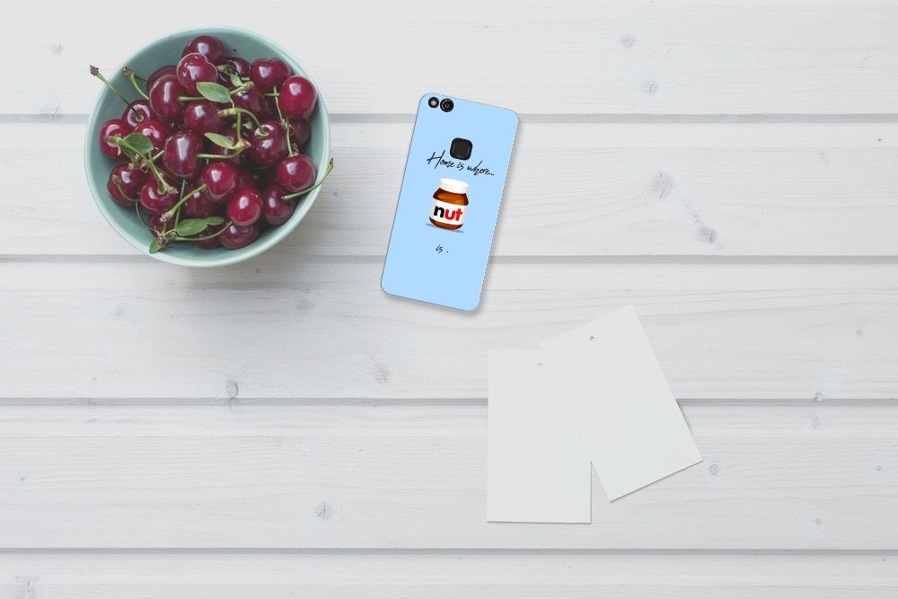 Huawei P10 Lite Siliconen Case Nut Home