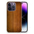 Apple iPhone 14 Pro Bumper Hoesje Donker Hout