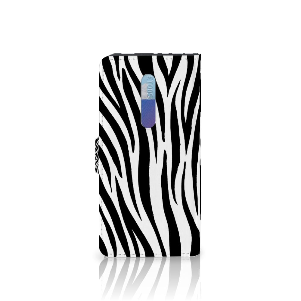 Xiaomi Redmi K20 Pro Telefoonhoesje met Pasjes Zebra