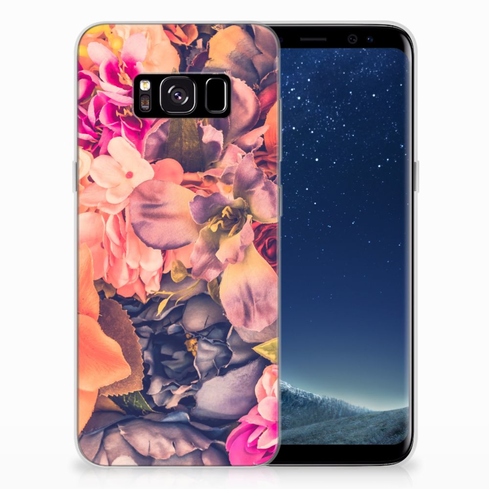 Samsung Galaxy S8 TPU Case Bosje Bloemen