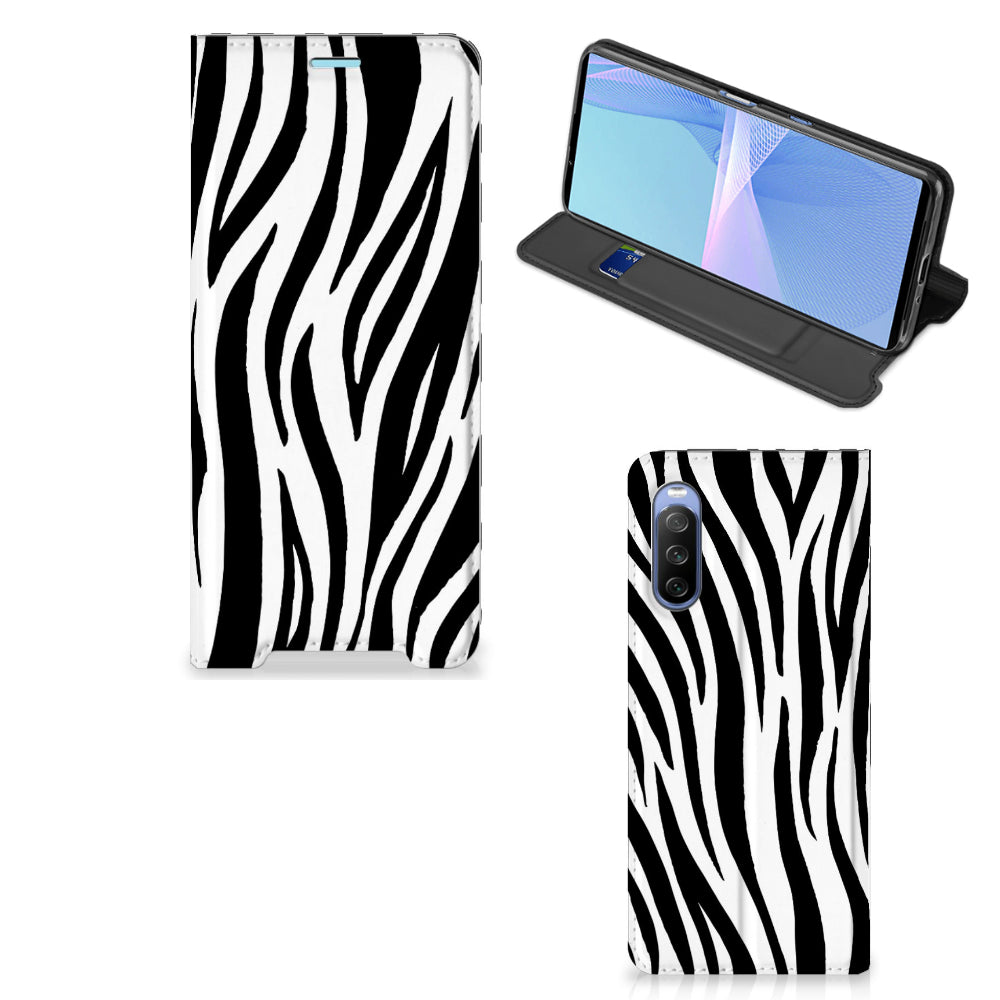 Sony Xperia 10 III Hoesje maken Zebra