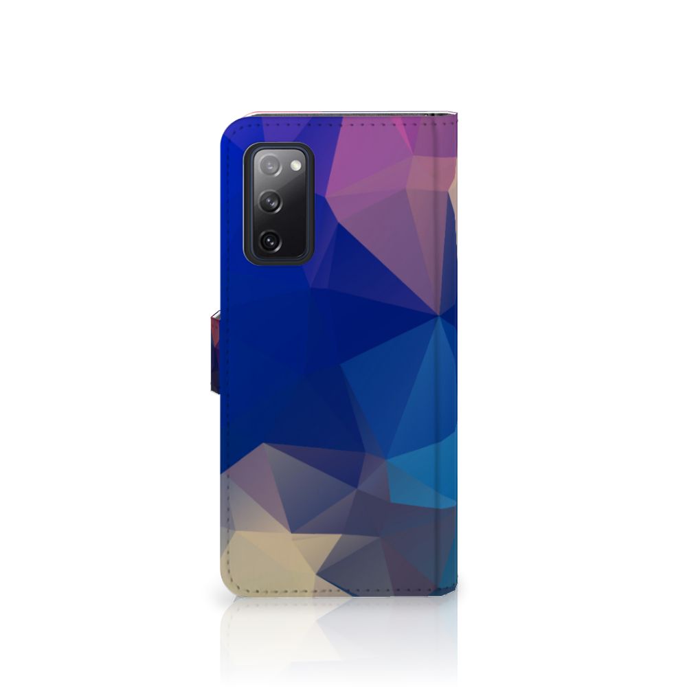 Samsung Galaxy S20 FE Book Case Polygon Dark
