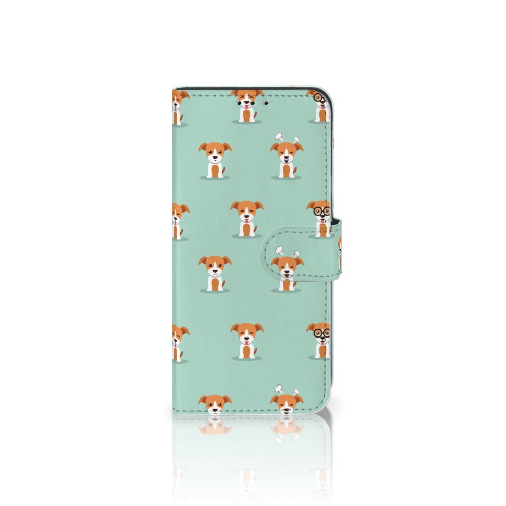 Samsung Galaxy M10 Telefoonhoesje met Pasjes Pups