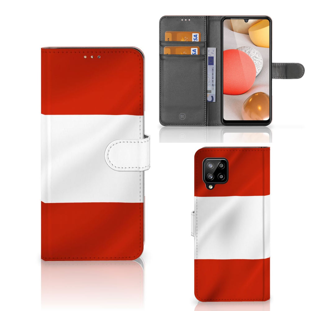 Samsung Galaxy A42 5G Bookstyle Case Oostenrijk