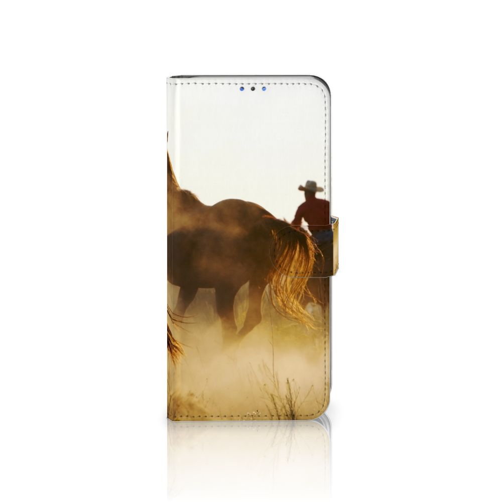 Motorola G8 Power Lite Telefoonhoesje met Pasjes Design Cowboy