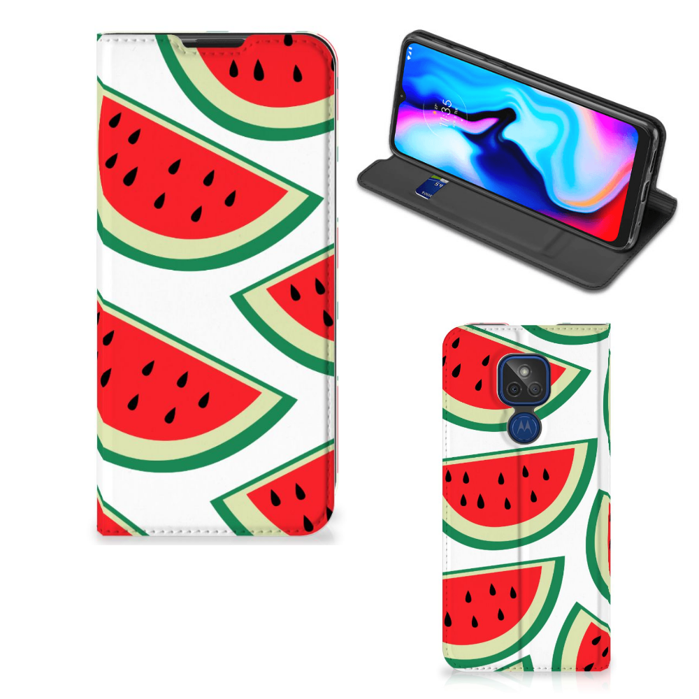 Motorola Moto G9 Play Flip Style Cover Watermelons - B2C Telecom