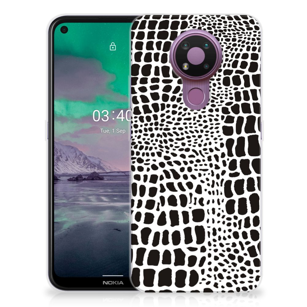 Nokia 3.4 TPU Hoesje Slangenprint