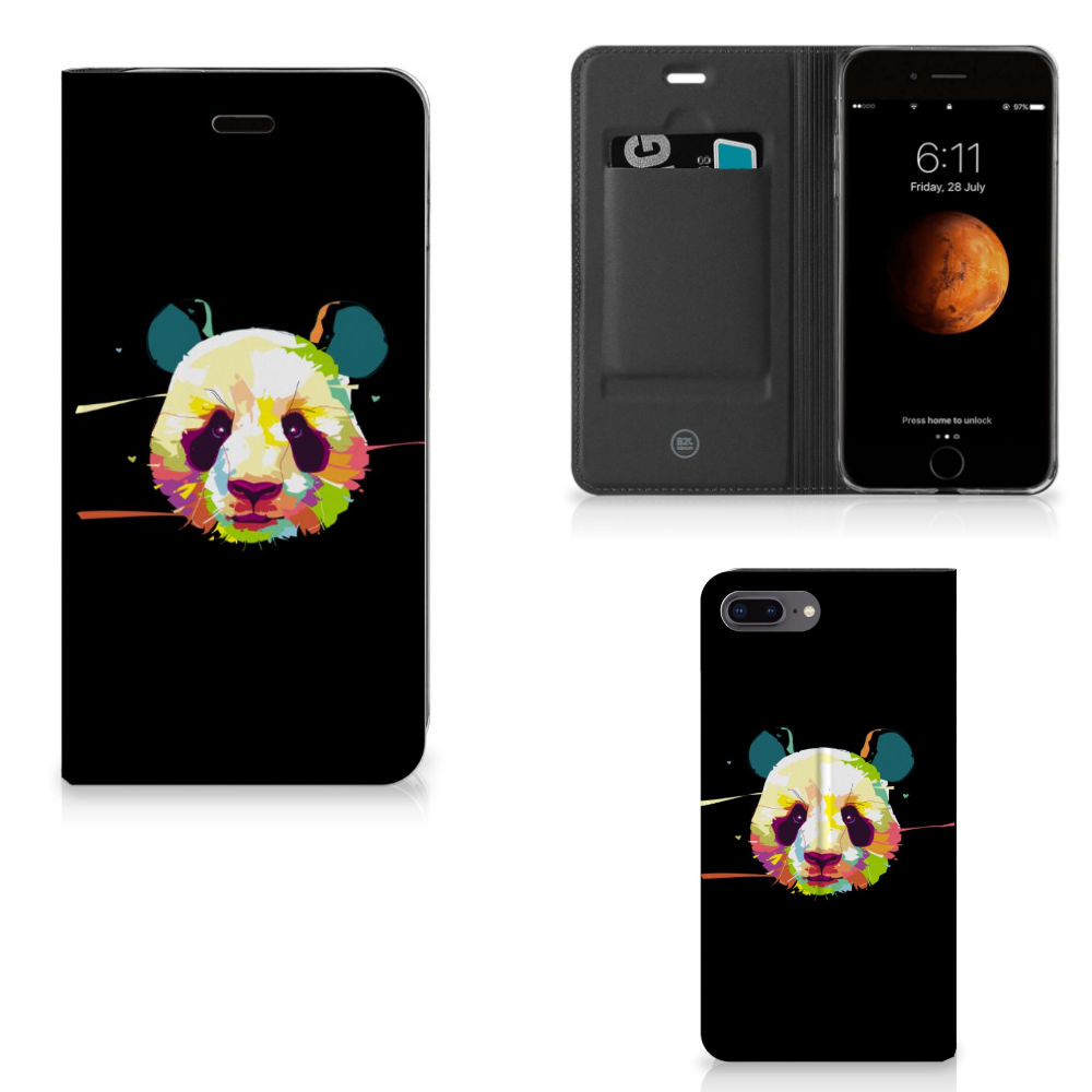 Apple iPhone 7 Plus | 8 Plus Magnet Case Panda Color