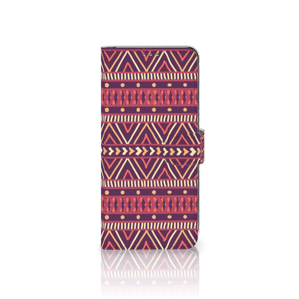 Samsung Galaxy S20 FE Telefoon Hoesje Aztec Paars