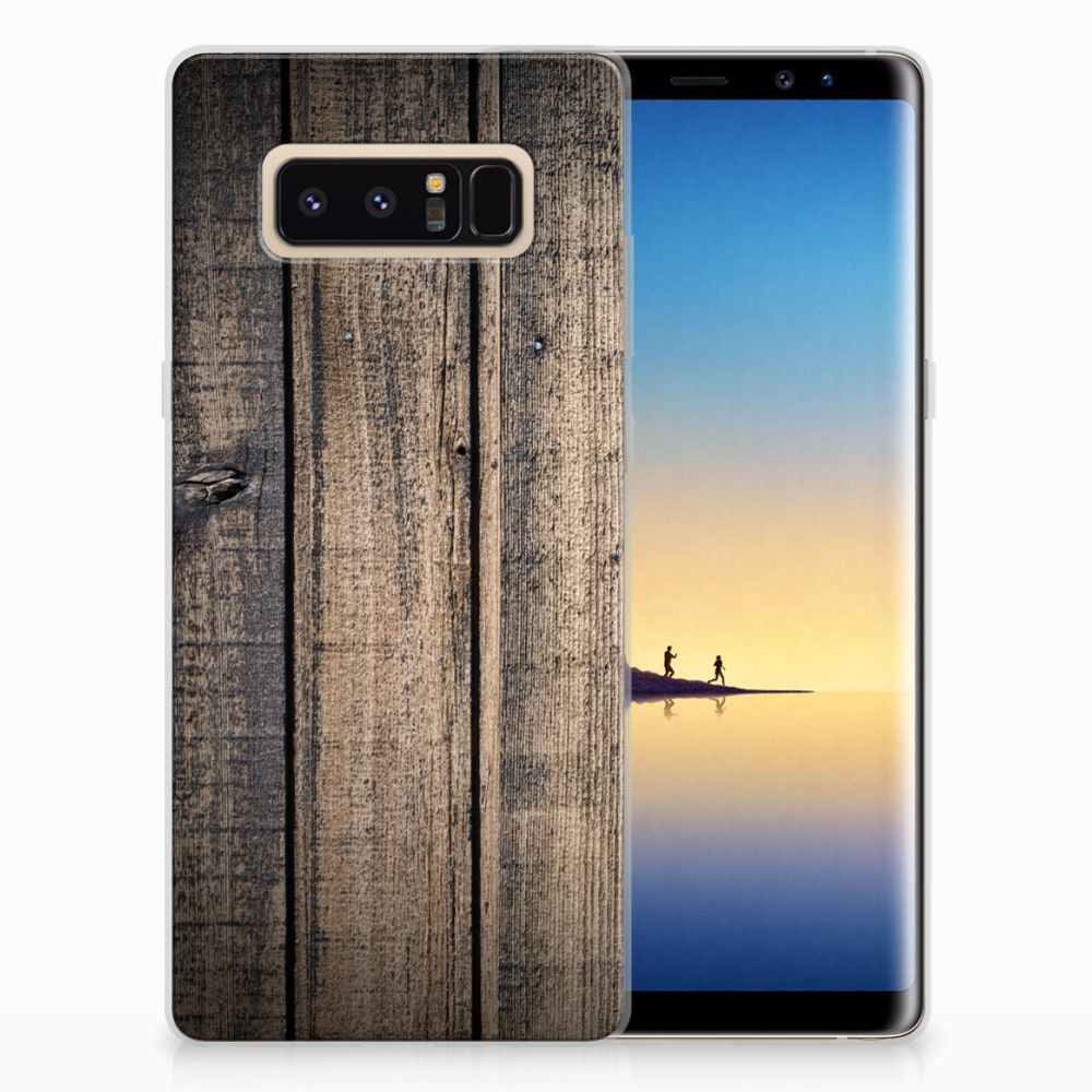 Samsung Galaxy Note 8 Bumper Hoesje Steigerhout