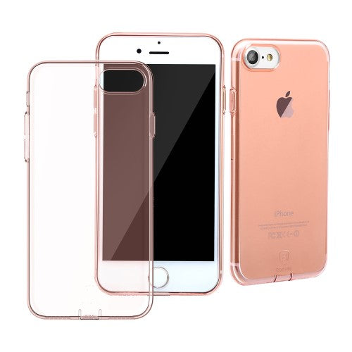Apple iPhone 7 | 8 | iPhone SE 2020/2022 TPU Hoesje Ros��kleurig, Merk Baseus!