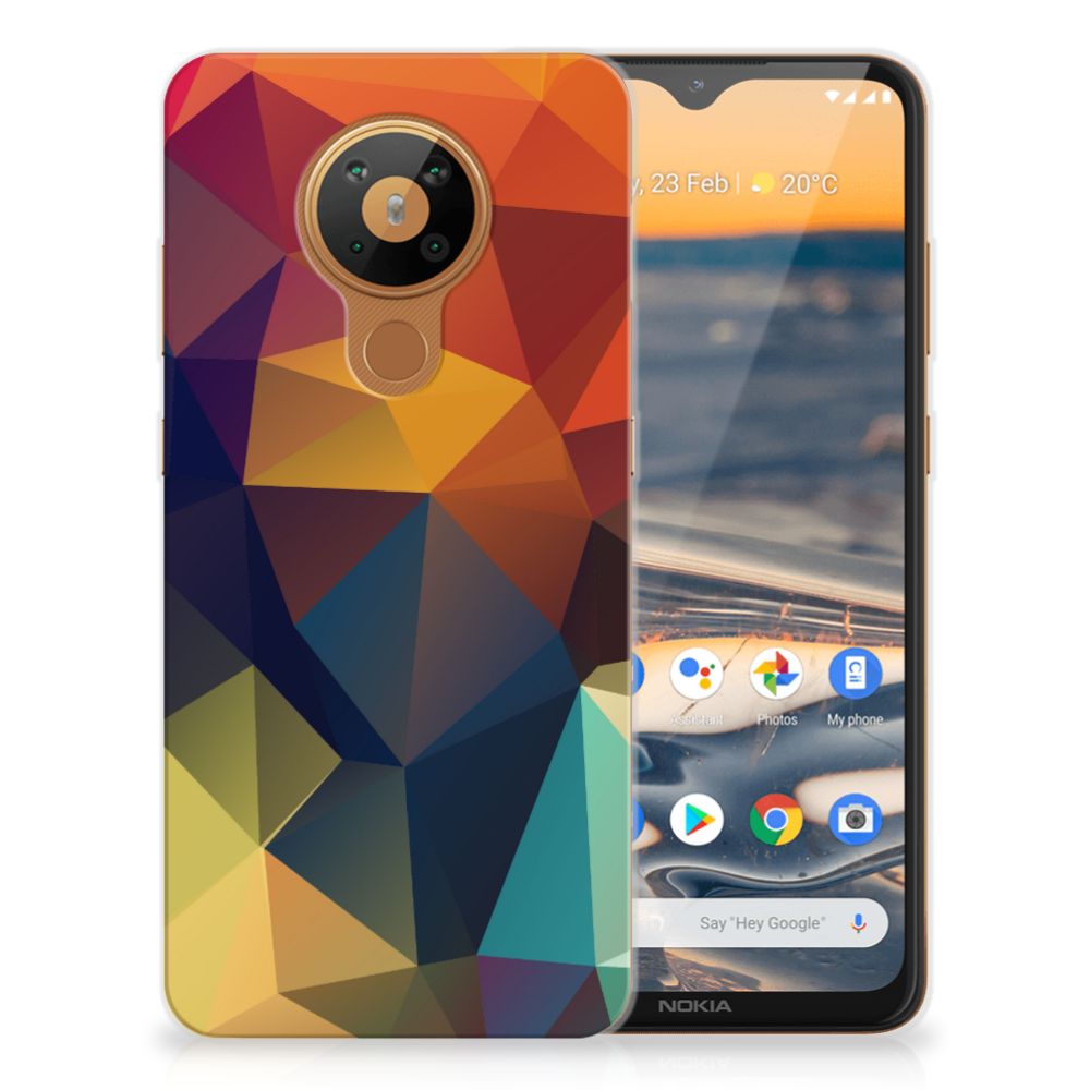 Nokia 5.3 TPU Hoesje Polygon Color B2C Telecom