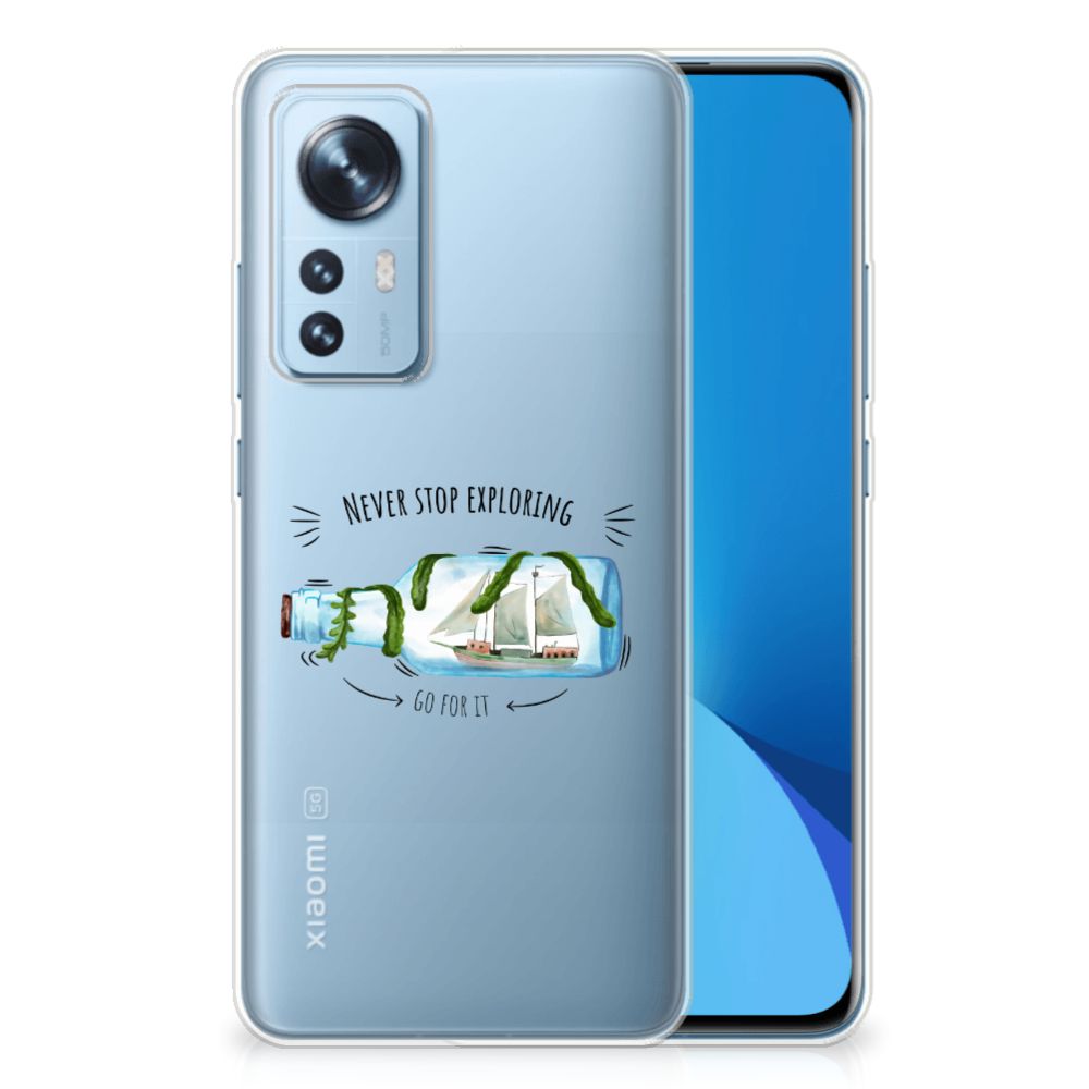 Xiaomi 12 | 12X Telefoonhoesje met Naam Boho Bottle B2C Telecom