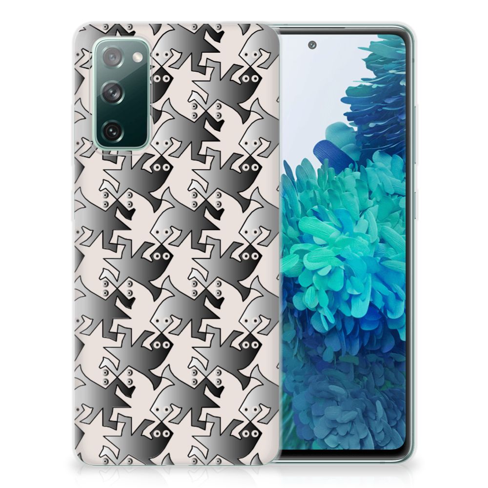 Samsung Galaxy S20 FE TPU Hoesje Salamander Grey B2C Telecom