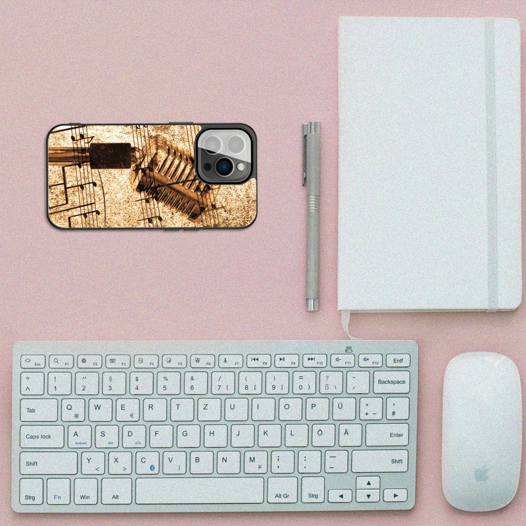 iPhone 13 Pro Silicone Back Case Bladmuziek B2C Telecom