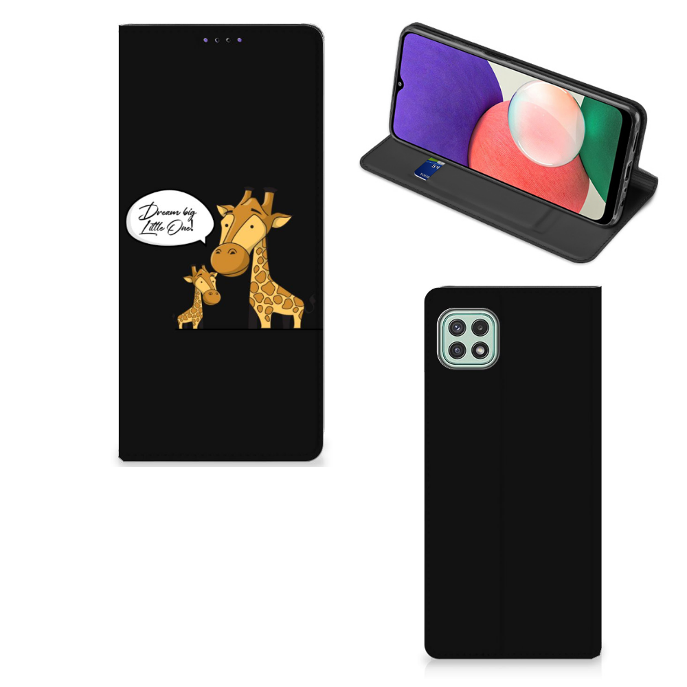 Samsung Galaxy A22 5G Magnet Case Giraffe - B2C Telecom