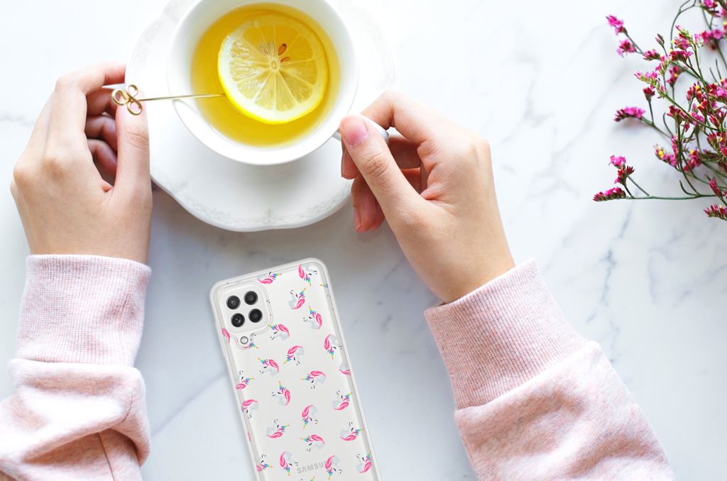 TPU bumper voor Samsung Galaxy A22 4G | M22 Unicorns B2C Telecom