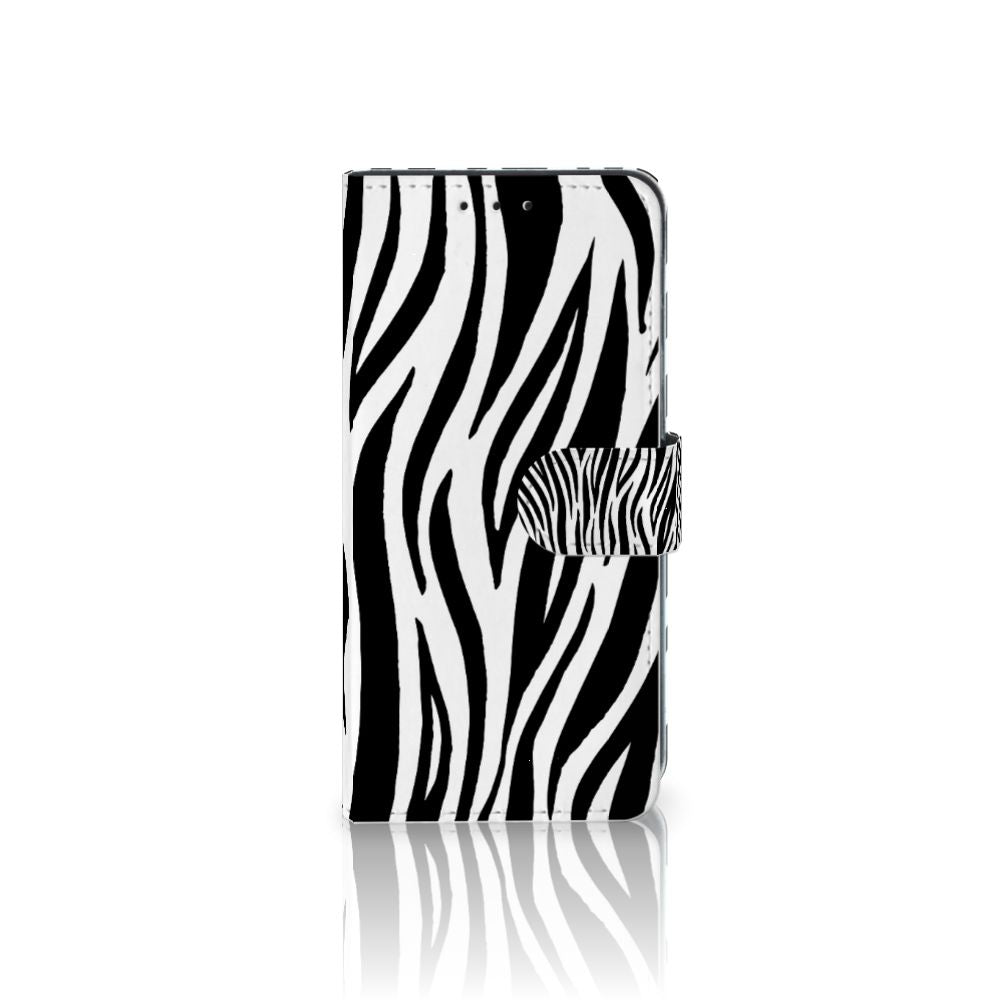 Xiaomi Redmi 8A Telefoonhoesje met Pasjes Zebra