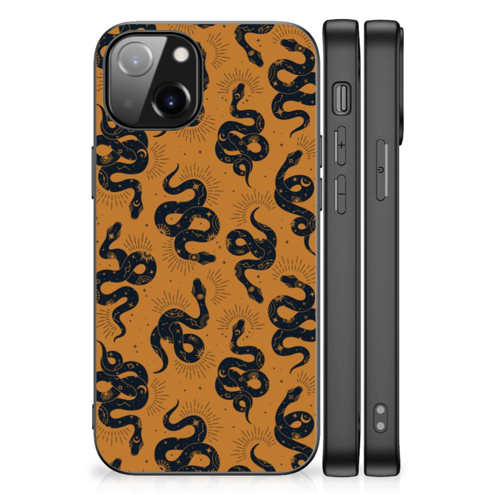 Dierenprint Telefoonhoesje voor Apple iPhone 13 Snakes B2C Telecom