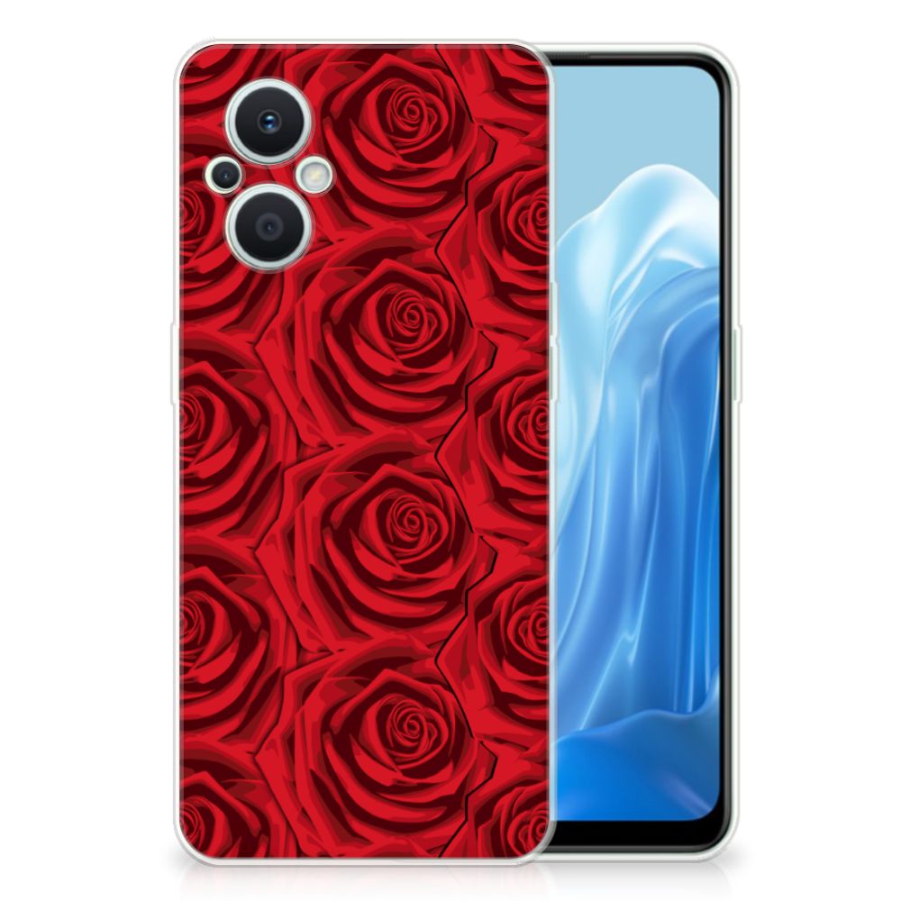 OPPO Reno8 Lite TPU Case Red Roses B2C Telecom