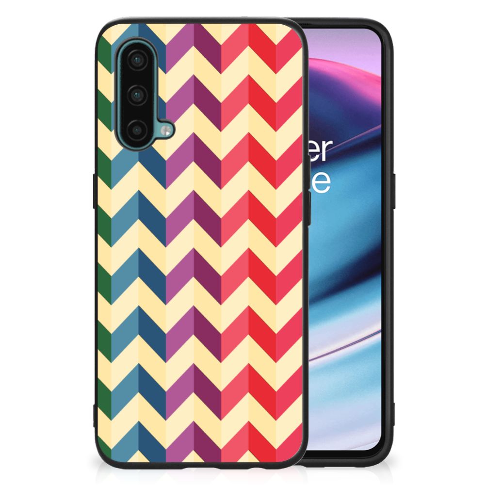 OnePlus Nord CE 5G Back Case Zigzag Multi Color B2C Telecom