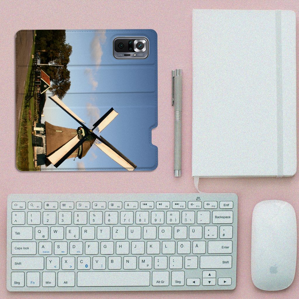 Xiaomi Redmi Note 10 Pro Book Cover Molen - B2C Telecom