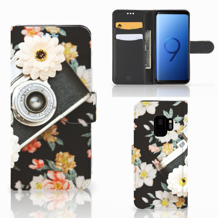 Samsung Galaxy S9 Telefoonhoesje met foto Vintage Camera