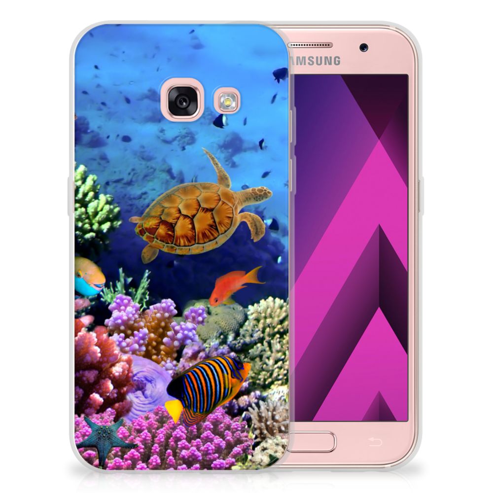 Samsung Galaxy A3 2017 TPU Hoesje Vissen