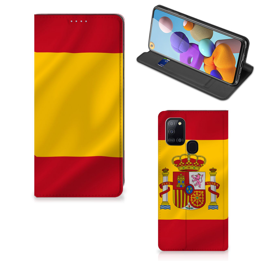 Samsung Galaxy A21s Standcase Spanje - B2C Telecom