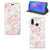 Huawei P Smart Plus Smart Cover Lovely Flowers