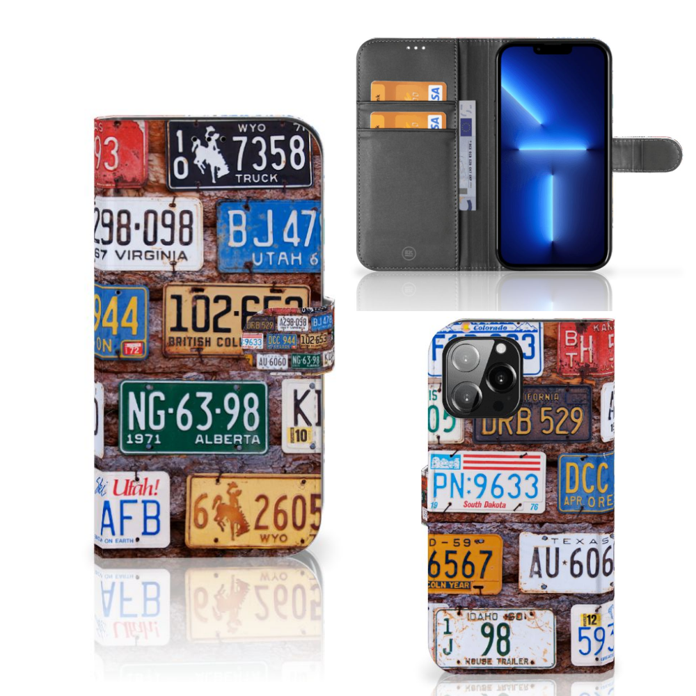 iPhone 13 Pro Max Telefoonhoesje met foto Kentekenplaten