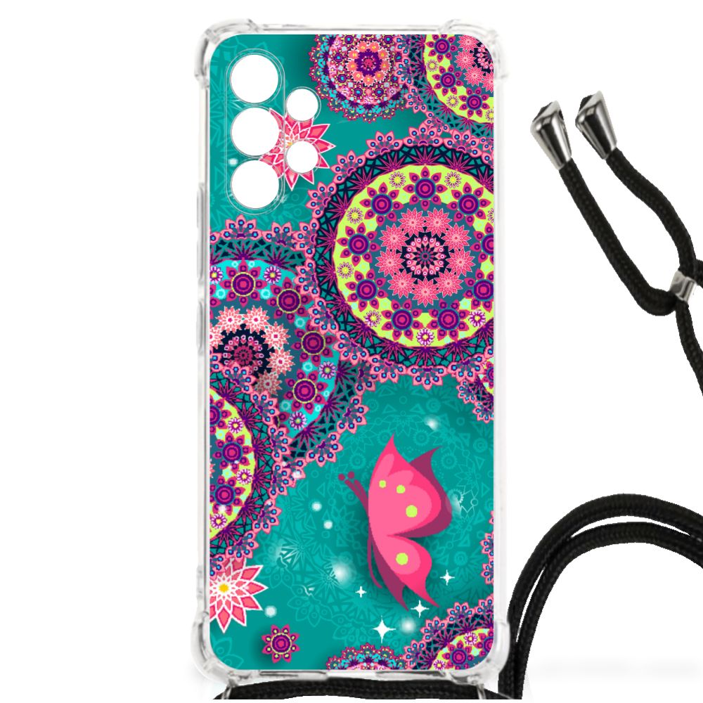Samsung Galaxy A13 4G Back Cover Cirkels en Vlinders B2C Telecom