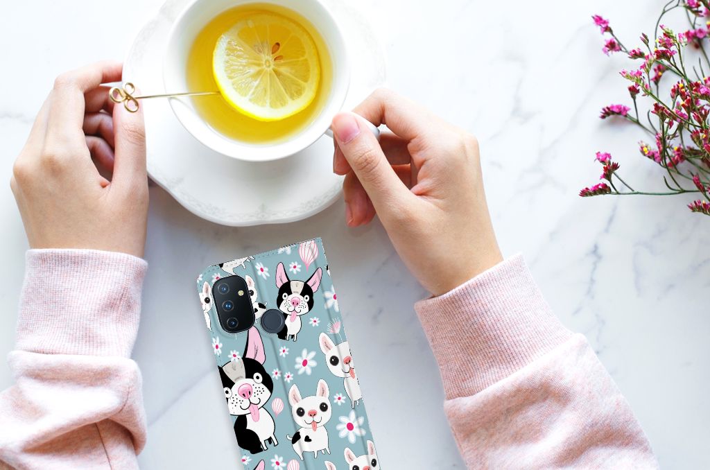 OnePlus Nord N100 Hoesje maken Hondjes - B2C Telecom
