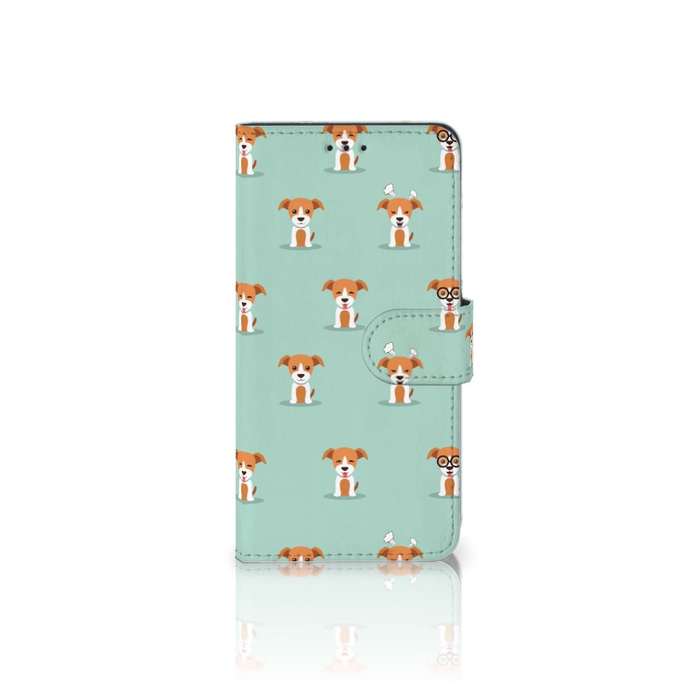 Huawei P10 Lite Telefoonhoesje met Pasjes Pups