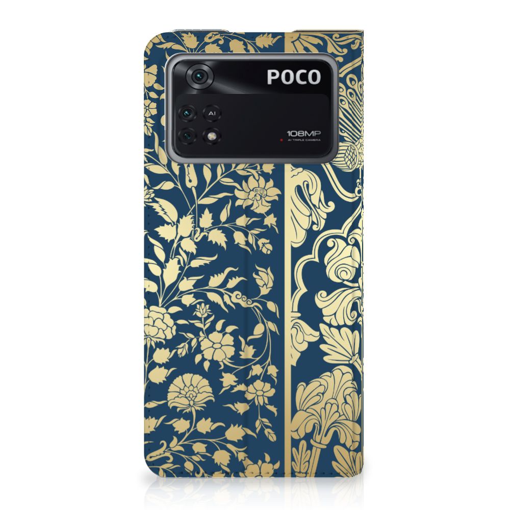 Poco X4 Pro 5G Smart Cover Beige Flowers - B2C Telecom