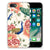 TPU Hoesje voor iPhone SE 2022 | SE 2020 | 8 | 7 Pink Peacock B2C Telecom