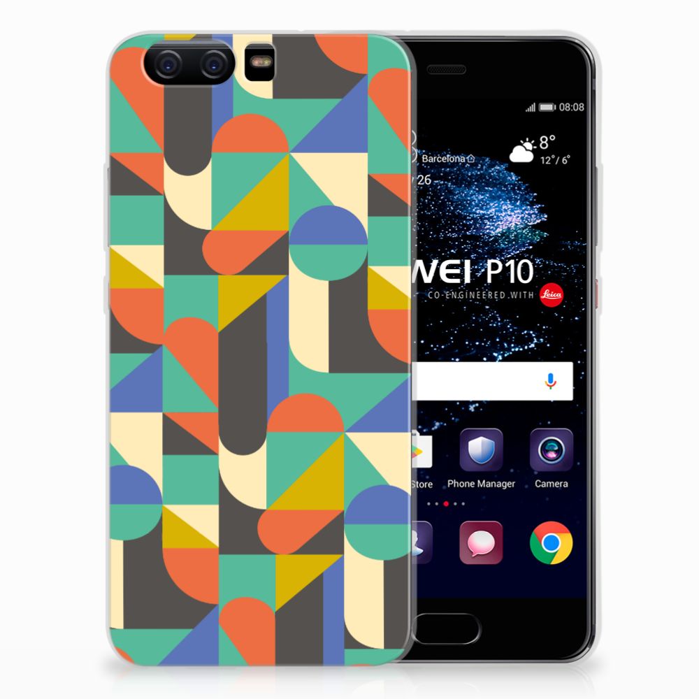 Huawei P10 TPU bumper Funky Retro