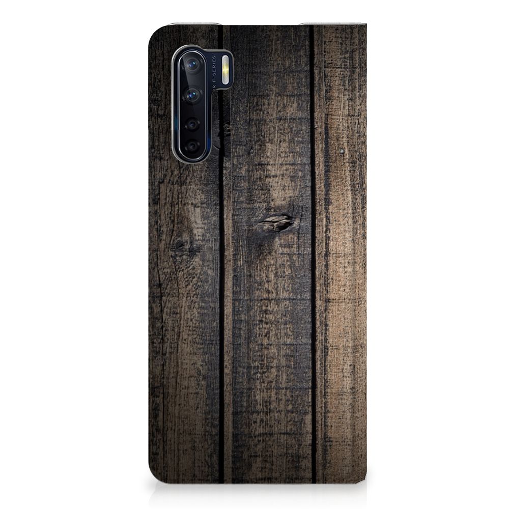 OPPO Reno3 | A91 Book Wallet Case Steigerhout - B2C Telecom