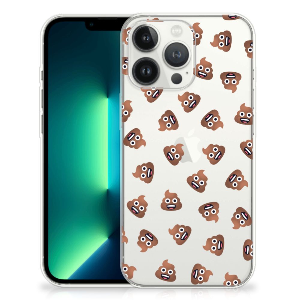 TPU bumper voor iPhone 13 Pro Max Poep Emojis B2C Telecom