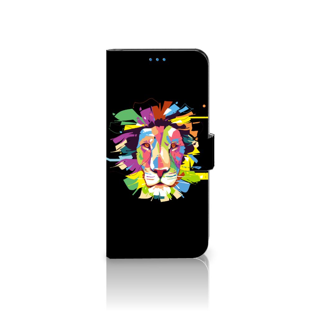 Motorola Moto E32 | Moto E32s Leuk Hoesje Lion Color