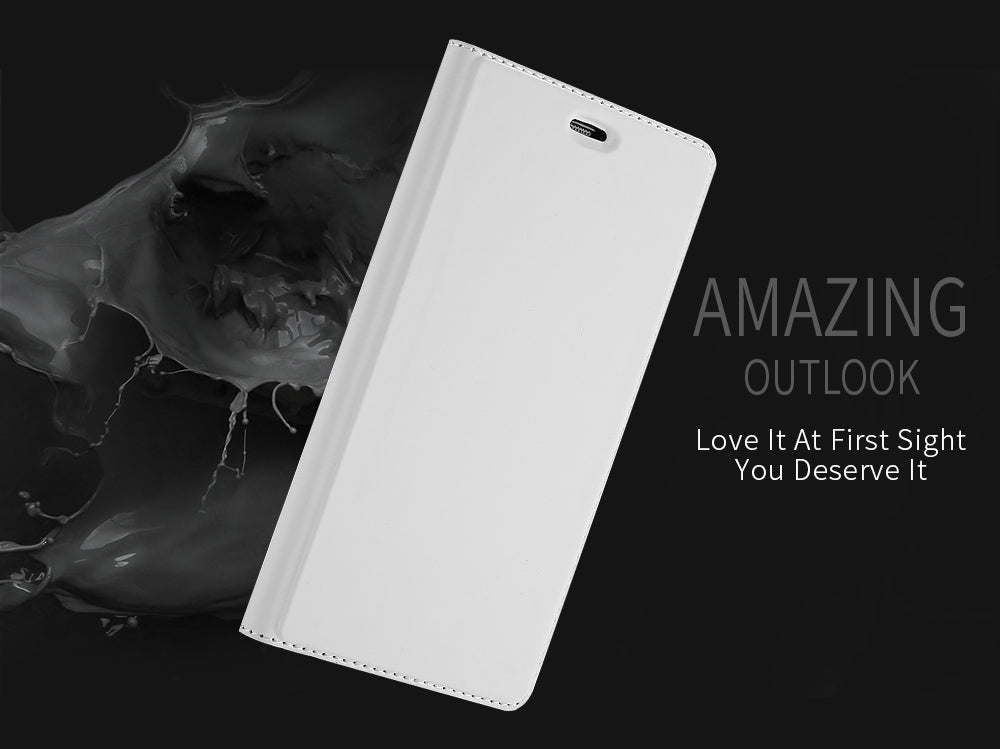 Huawei Y5 2 | Y6 Compact Hoesje Wit met Opbergvakje