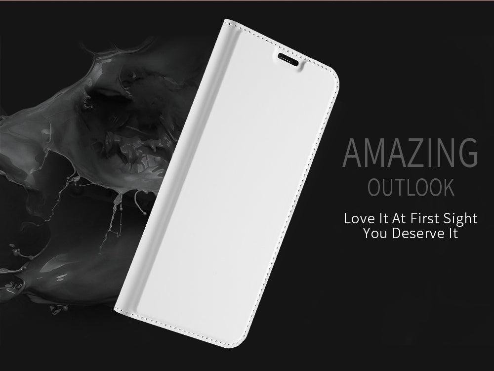 Samsung Galaxy S8 Hoesje Wit met Standaardfunctie