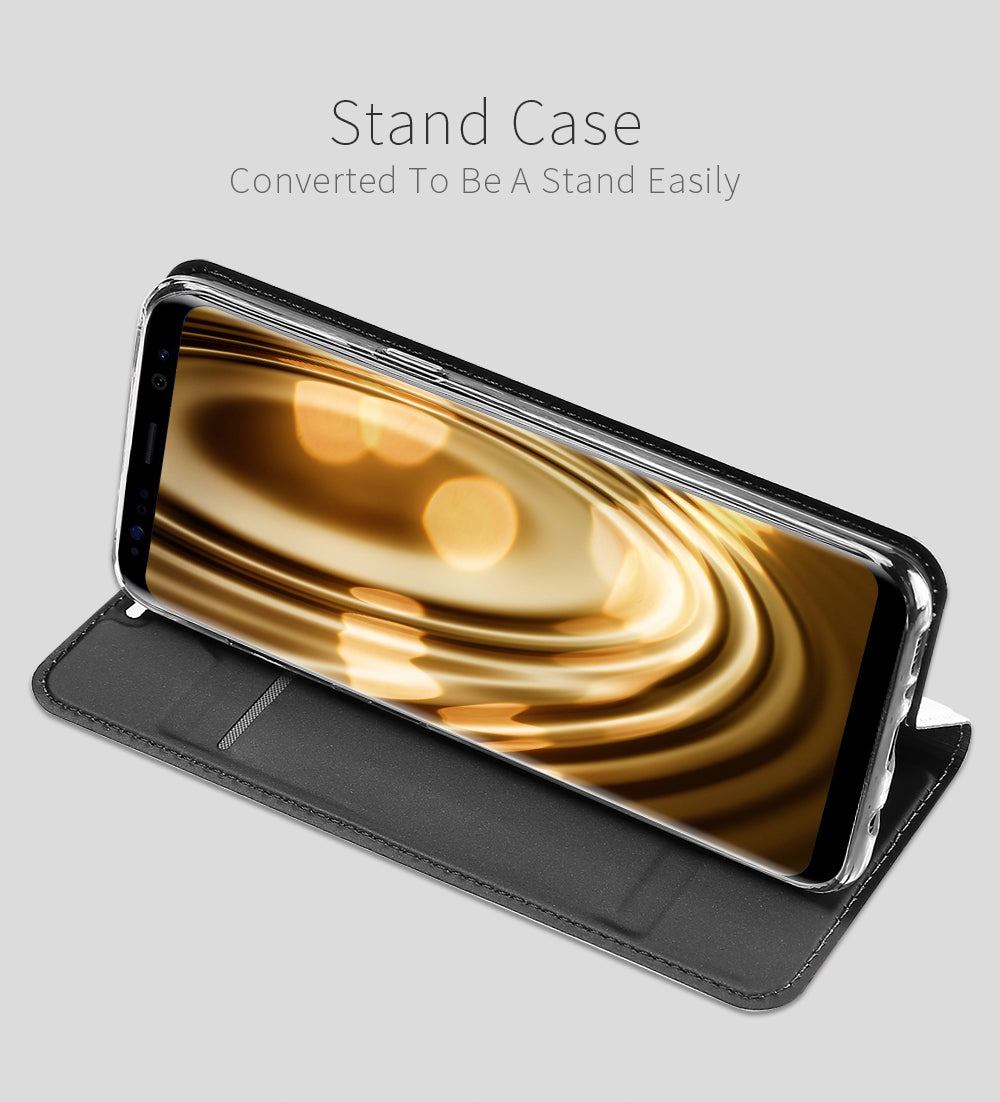 Samsung Galaxy S8 Hoesje Wit met Standaardfunctie