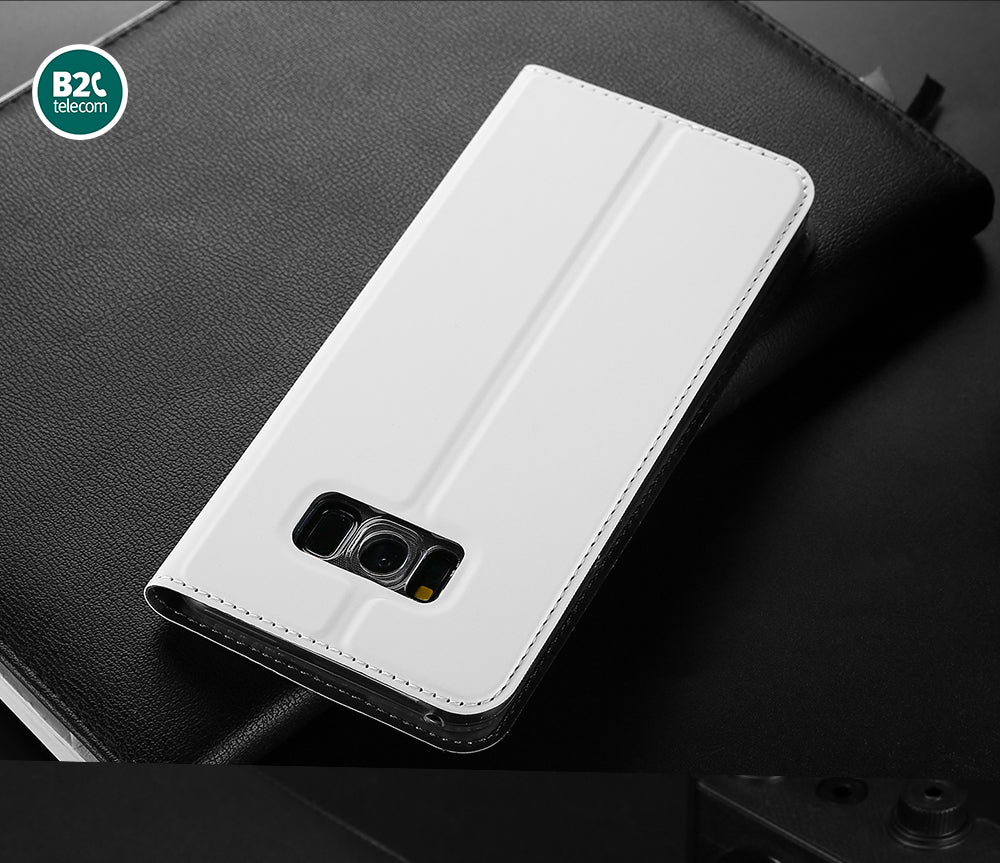 Samsung Galaxy S8 Hoesje Wit met Standaardfunctie