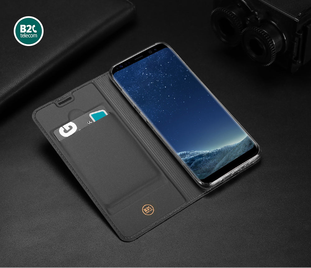 Samsung Galaxy S8 Hoesje Wit met Standaardfunctie