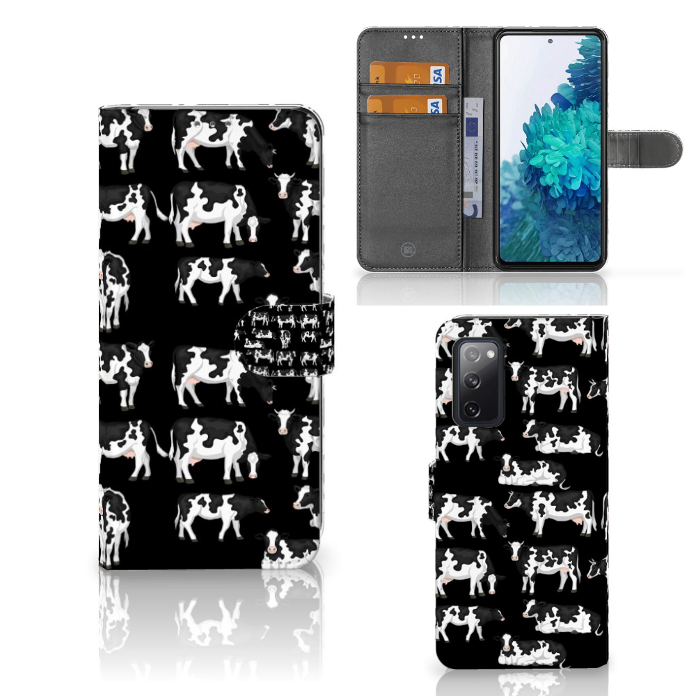 Samsung Galaxy S20 FE Telefoonhoesje met Pasjes Koetjes