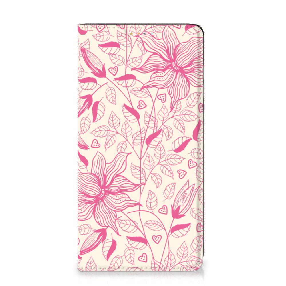Samsung Galaxy A32 4G | A32 5G Enterprise Editie Smart Cover Pink Flowers - B2C Telecom
