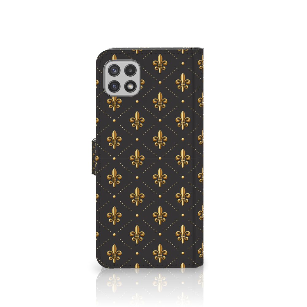 Samsung Galaxy A22 5G Telefoon Hoesje Franse Lelie