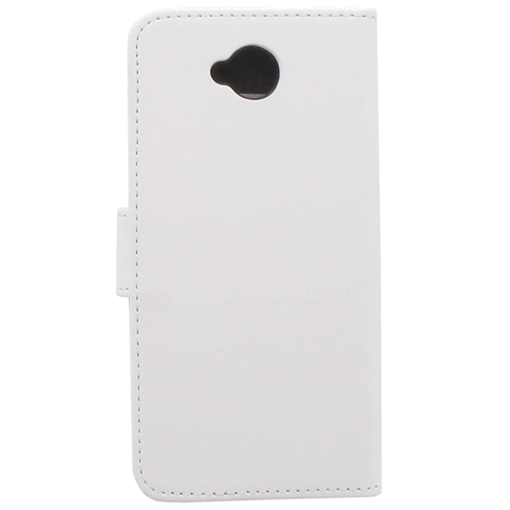 Microsoft Lumia 650 Boekhoesje Met Opbergvakjes Wit